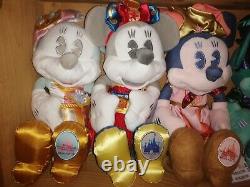 Disney Store Minnie Mouse Main Attraction Soft Toy Plush Full Set Of 12