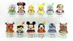 Disney Vinylmation 3'' Store 25th Anniversary Full Set with Chaser Figures Toys