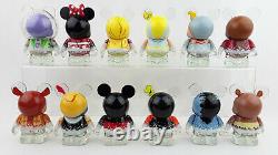 Disney Vinylmation 3'' Store 25th Anniversary Full Set with Chaser Figures Toys