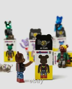 Dr. Martens Medicom Toy Bearbrick 60th Anniversary Figures Full Set of Six