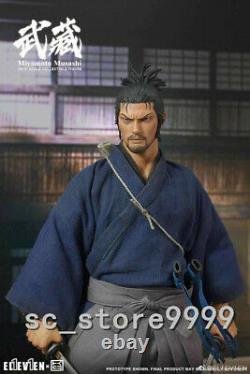 ELEVEN Miyamoto Musashi 1/6 Action Figure Full Set withDouble Head Collection Toys