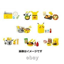 Enjoy Cooking! Pikachu Kitchen 8 pcs Full Set BOX Candy Toy Pokemon with Tracking