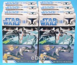 F-toys Star Wars Vehicle Collection 1 FULL SET of 6 Trading Kit MIB