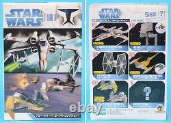 F-toys Star Wars Vehicle Collection 1 FULL SET of 6 Trading Kit MIB