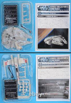 F-toys Star Wars Vehicle Collection 5 FULL SET of 6 Trading Kit MIB