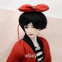 FULL SET 1/3 BJD Doll Boy Male Resin Body Eyes Makeup Wigs Clothes Shoe GIFT Toy