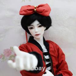 FULL SET 1/3 BJD Doll Boy Male Resin Body Eyes Makeup Wigs Clothes Shoe GIFT Toy