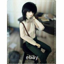 FULL SET 1/4 BJD Doll Handsome Boy Male Joints Movable Doll Eyes Face Makeup Toy