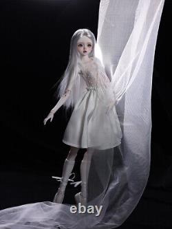 FULL SET 1/4 BJD Doll SD Resin Ballet Dancing Girl Eyes+Wig+Dress+Shoes Toy Gift