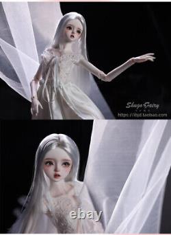 FULL SET 1/4 BJD Doll SD Resin Ballet Dancing Girl Eyes+Wig+Dress+Shoes Toy Gift