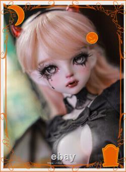 FULL SET 1/4 BJD Doll Sexy Female Girl Resin Eyes Faceup Clothes Shoes Wings Toy