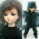 Full Set 1/6 Bjd Doll Sd Neutral Boy Eyes + Face Makeup + Clothes + Wig Toy Gift