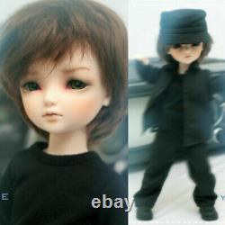 FULL SET 1/6 BJD Doll SD Neutral Boy Eyes + Face Makeup + Clothes + Wig Toy GIFT