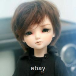 FULL SET 1/6 BJD Doll SD Neutral Boy Eyes + Face Makeup + Clothes + Wig Toy GIFT