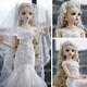 Full Set 60cm 1/3 Bjd Girl Doll + Changeable Eyes + Wigs + Dress +shoes Xmas Toy