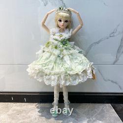 FULL SET 60cm BJD Dolls Reborn Girls Beauty Makeup For Kids Birthday Gifts Toys