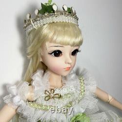 FULL SET 60cm BJD Dolls Reborn Girls Beauty Makeup For Kids Birthday Gifts Toys