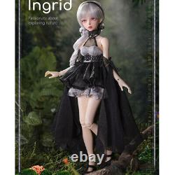FULL SET BJD Doll 1/4 Fairy Girl Resin Ball Jointed Eyes Makeup Hair Clothes Toy