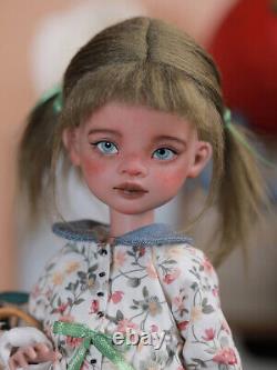 FULL SET BJD Doll 1/6 Resin Girl Face up Eyes Clothes Wig Ball Jointed Toys Gift