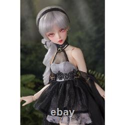 FULL SET Fairy Girl Resin Ball Jointed 1/4 BJD Doll Eyes Makeup Hair Clothes Toy