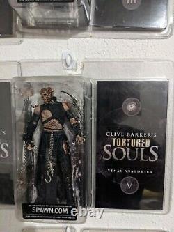 FULL SET MCFARLANE Toys Clive Barker's Tortured Souls SERIES 1