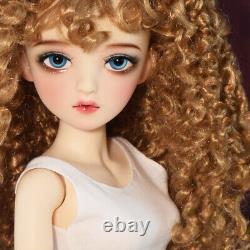 Fashion Girl Doll Toy Full Set with Clothes Shoe Wigs Handpainted Makeup 1/3 BJD