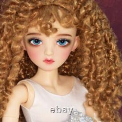 Fashion Girl Doll Toy Full Set with Clothes Shoe Wigs Handpainted Makeup 1/3 BJD