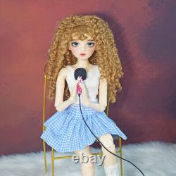 Fashion Girl Doll Toy Full Set with Clothes Shoe Wigs Handpainted Makeup 1/3 BJD