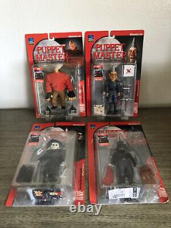 Full Moon Toys Puppet Master Series 1 Blade Tunneler Torch Pinhead Set of 4 NIB