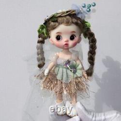 Full Set 1/12 BJD Toy Cute Girl Doll Handpainted Face Makeup Outfits Accessories