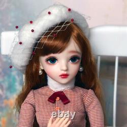 Full Set 1/3 BJD Ball Jointed Doll 24 60cm Girl Handmade Toy Gift Girl Presents