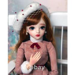 Full Set 1/3 BJD Ball Jointed Doll 24 60cm Girl Handmade Toy Gift Girl Presents