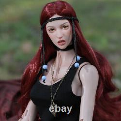 Full Set 1/3 BJD Doll 25in Girl Resin Joints Body Eyes Face Makeup Wig Shoes Toy