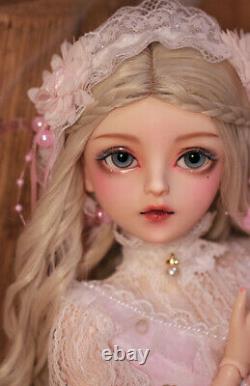 Full Set 1/3 BJD Doll 60cm Bebe Girls with Hand Painted Makeup Toys Collection