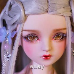 Full Set 1/3 BJD Doll 60cm Girl Toy With Changeable Eyes Wigs Clothes B-Day Gift