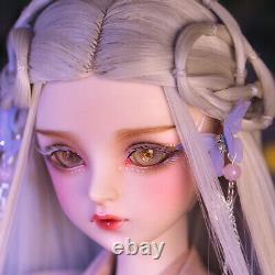 Full Set 1/3 BJD Doll 60cm Girl Toy With Changeable Eyes Wigs Clothes B-Day Gift