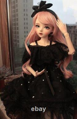 Full Set 1/3 BJD Doll 60cm Toy Mechanical Joint Body with Clothes Open Head Doll