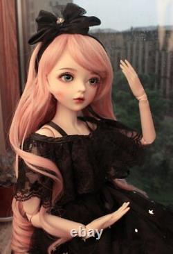 Full Set 1/3 BJD Doll 60cm Toy Mechanical Joint Body with Clothes Open Head Doll