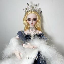 Full Set 1/3 BJD Doll 62cm Ball Jointed Body Handpainted Makeup Toys Doll Gift