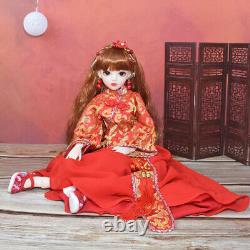 Full Set 1/3 BJD Doll DIY Toys Pretty Female Best Chilren's Birthday Gift Dolls