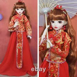 Full Set 1/3 BJD Doll DIY Toys Pretty Female Best Chilren's Birthday Gift Dolls