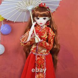 Full Set 1/3 BJD Doll DIY Toys Pretty Female Best Chilren's Birthday Gift Dolls