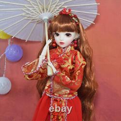 Full Set 1/3 BJD Doll DIY Toys Pretty Female Best Chilren's Birthday Gift Dolls