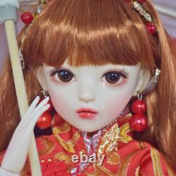 Full Set 1/3 BJD Doll DIY Toys Pretty Female Best Chilren's Birthday Gift Dolls