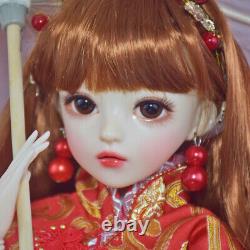 Full Set 1/3 BJD Doll DIY Toys Pretty Female Best Chilren's Birthday Gift Dolls