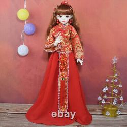 Full Set 1/3 BJD Doll DIY Toys Pretty Female Best Chilren's Birthday Gift Dolls