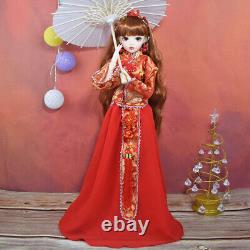 Full Set 1/3 BJD Doll DIY Toys Pretty Female Best Chilren's Birthday Gift Dolls