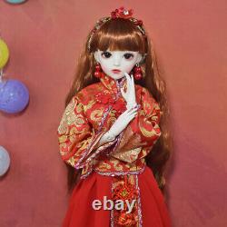 Full Set 1/3 BJD Doll DIY Toys Pretty Female Best Chilren's Birthday Gift Dolls