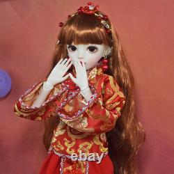 Full Set 1/3 BJD Doll DIY Toys Pretty Female Best Chilren's Birthday Gift Dolls