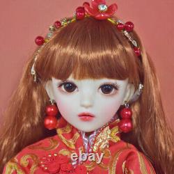 Full Set 1/3 BJD Doll DIY Toys Pretty Female Best Chilren's Birthday Gift Dolls